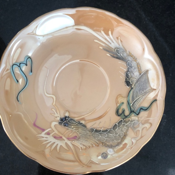 Antique Pristine Cup and Saucer - Picture 5 of 6